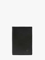 Porte-cartes Madras Cuir Etrier Noir madras EMAD013