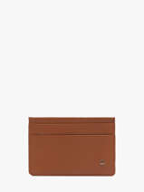 Porte-cartes Madras Cuir Etrier Marron madras EMAD053