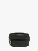 Porte-monnaie Madras Cuir Etrier Noir madras EMAD043