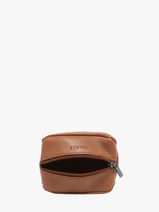Porte-monnaie Madras Cuir Etrier Marron madras EMAD043-vue-porte