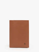 Porte-papiers Madras Cuir Etrier Marron madras EMAD429