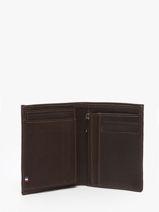 Wallet With Coin Purse Oil Leather Etrier Brown oil EOIL142-vue-porte