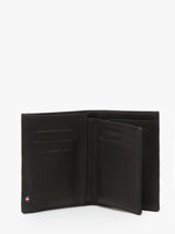 Leather Wallet Oil Etrier Black oil EOIL247-vue-porte
