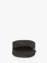 Leather Coin Purse Oil Etrier Black oil EOIL043-vue-porte