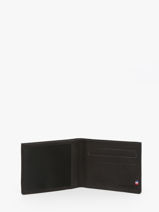 Card Holder Oil Leather Etrier Black oil EOIL739-vue-porte