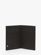 Card Holder Oil Leather Etrier Black oil EOIL013-vue-porte