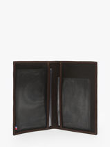 Wallet Oil Leather Etrier Brown oil EOIL429-vue-porte