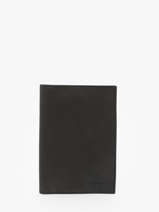 Wallet Oil Leather Etrier Black oil EOIL429