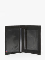 Wallet Oil Leather Etrier Black oil EOIL429-vue-porte