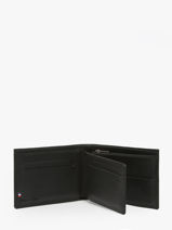 Leather Wallet Madras Etrier Black madras EMAD438-vue-porte