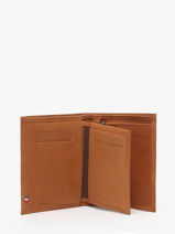 Leather Wallet Oil Etrier Brown oil EOIL247-vue-porte