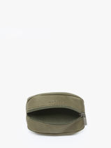 Leather Coin Purse Oil Etrier Green oil EOIL043-vue-porte