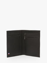 Wallet With Coin Purse Oil Leather Etrier Black oil EOIL5007-vue-porte