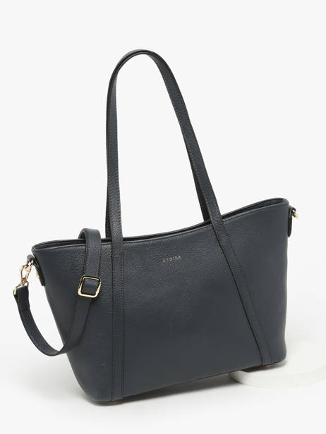 Sac PortÃ© Ã©paule S Tradition Cuir Etrier Bleu tradition ETRA060S vue secondaire 2