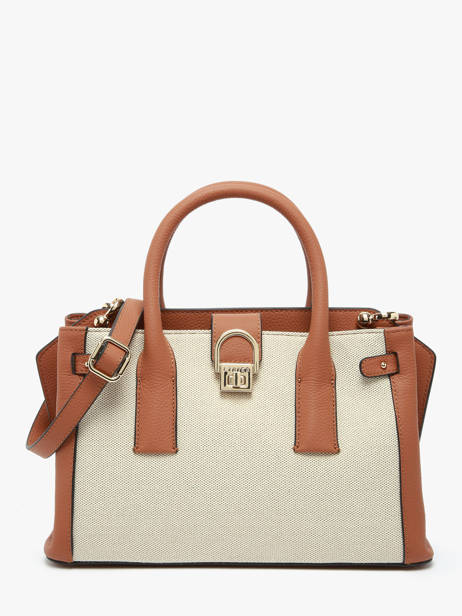 Sac Ã  Main S Equestre Toile Etrier Marron equestre toile EEQS142S