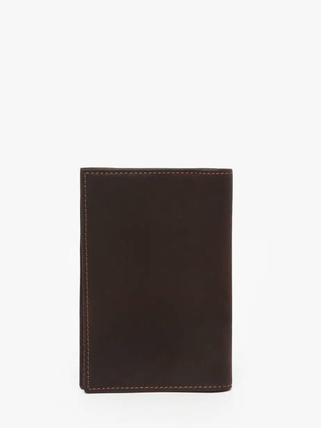 Wallet Oil Leather Etrier Brown oil EOIL429 other view 2