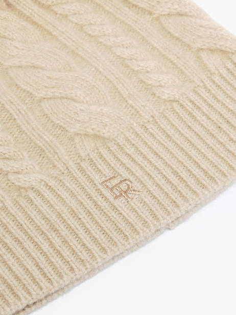 Beanie Cashmere Sierra Etrier Beige sierra ESIE430U other view 2